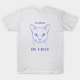 La saison du Chat French Cat Lover Gift Idea T-Shirt